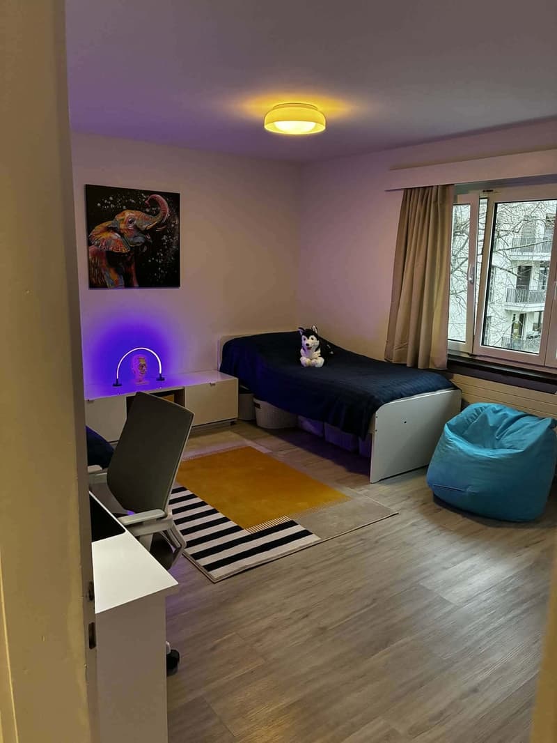 Helle 4.5-Zimmer-Familienwohnung an der Limmat mit Gartensitzplatz, ruhig zwischen Zürich & Baden (10)