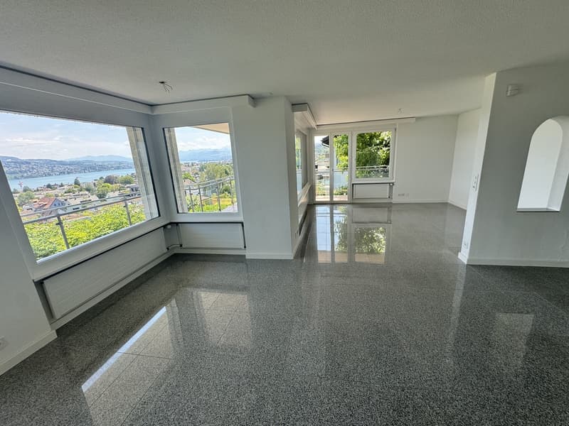 3 1/2 Zi Terassenwohnung mit Panorama See und Berg Sicht (4)