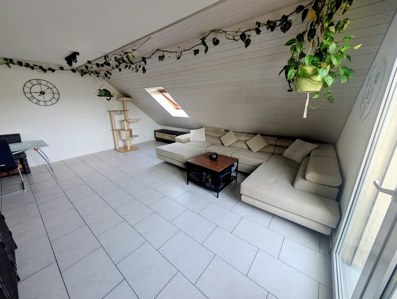 Charmante 5-Zimmer-Maisonette-Wohnung in Wahlen b. Laufen  Ruhige Lage mit schöner Aussicht (3)