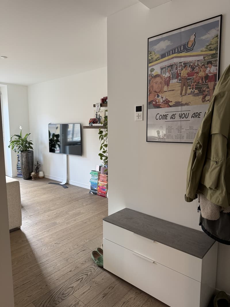 Helle, moderne 2.5-Zimmer-Wohnung mit zwei Balkonen Nähe Schmiede Wiedikon (2)