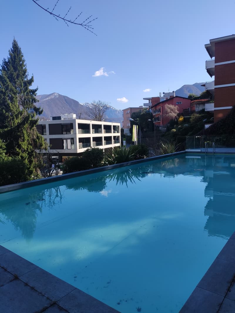 Appartamento 1.5 con piscina e vicino la stazione di Lugano (3)