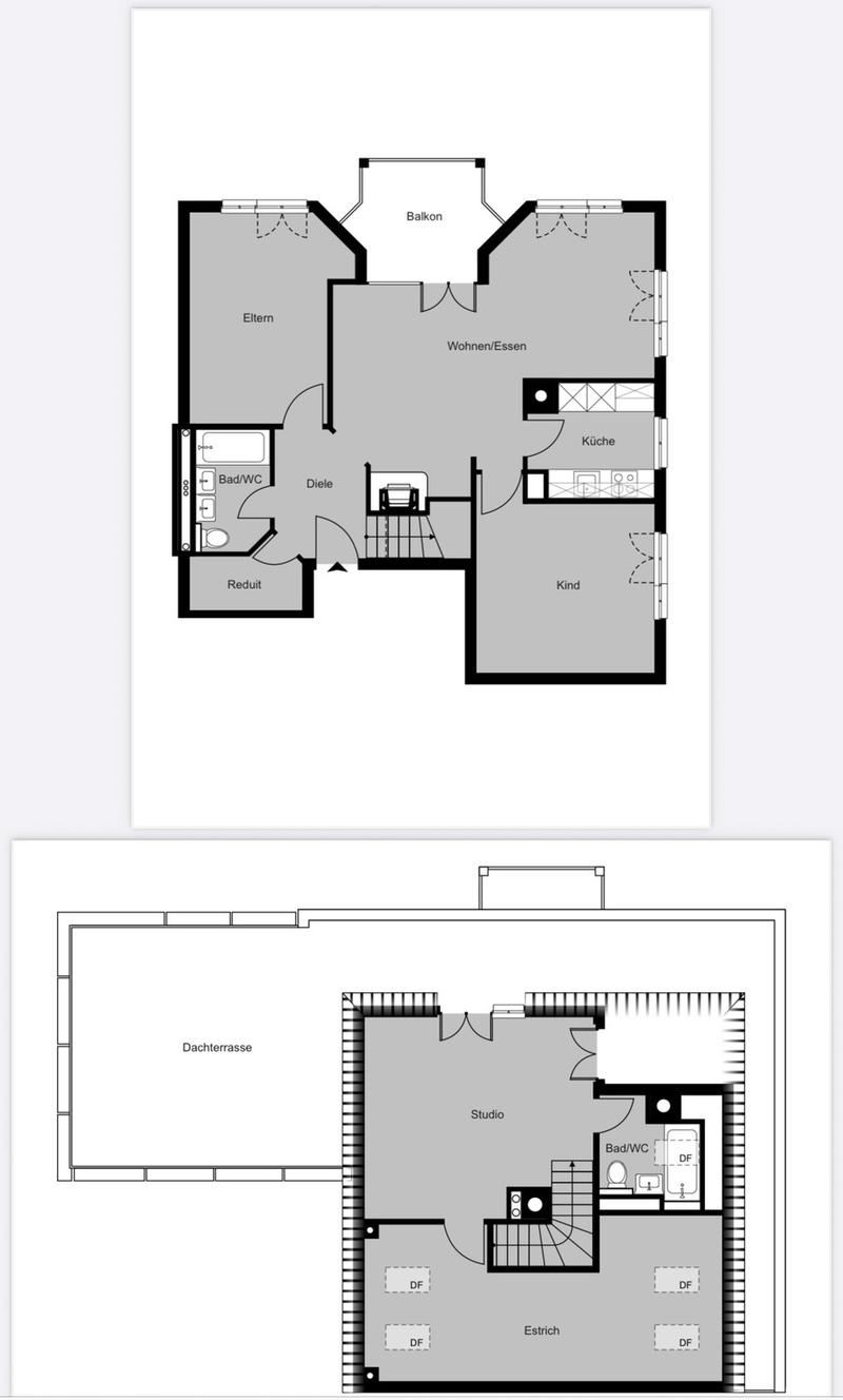 Wunderschöne Maisonettewohnung mit traumhafter Dachterrasse in Spreitenbach (12)