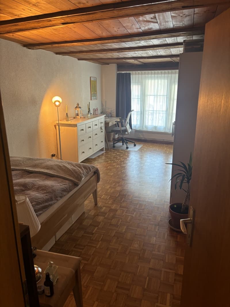 Appartement charmant et calme en basse-ville avec balcon privé et jardin commun (5)