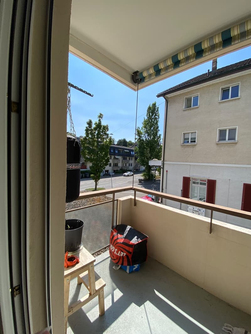 Helle 1-Zimmer-Wohnung mit Balkon  Top-Lage nahe Sihlcity & Morgental (6)