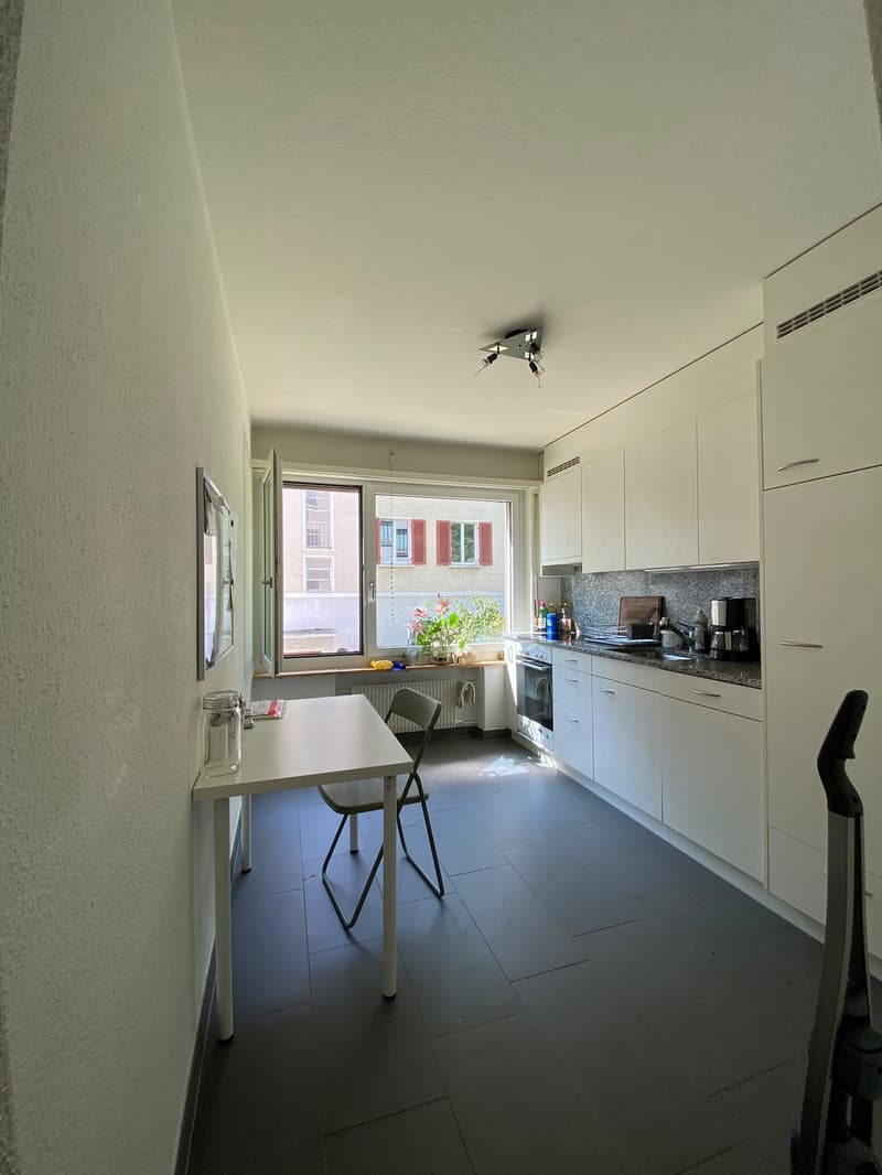 Helle 1-Zimmer-Wohnung mit Balkon  Top-Lage nahe Sihlcity & Morgental (7)
