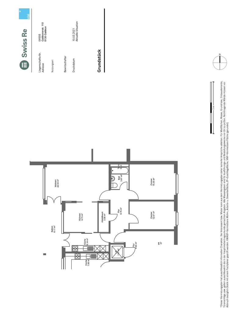 Helle 3 1/2-Zimmer Wohnung im 5. Stock (9)