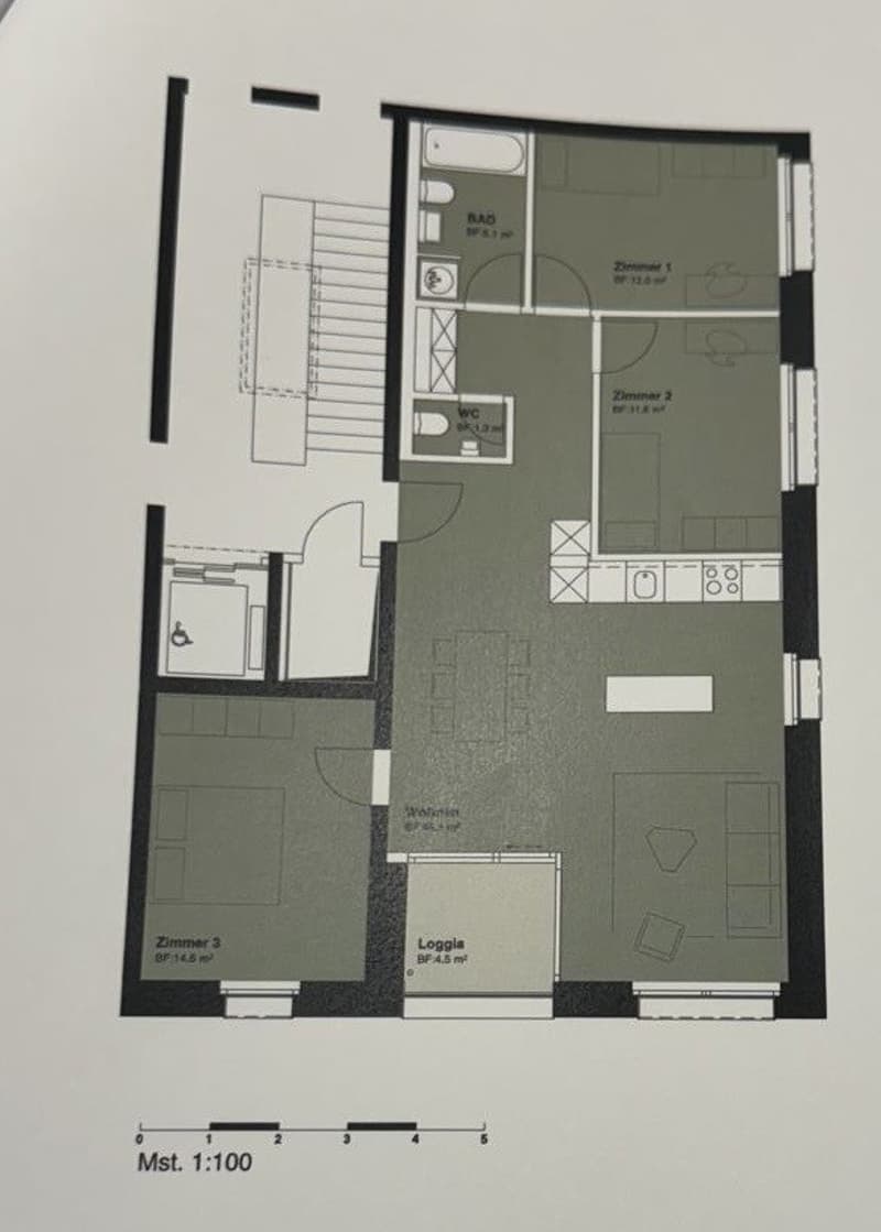 4.5 Zimmer Wohnung 89 qm (11)