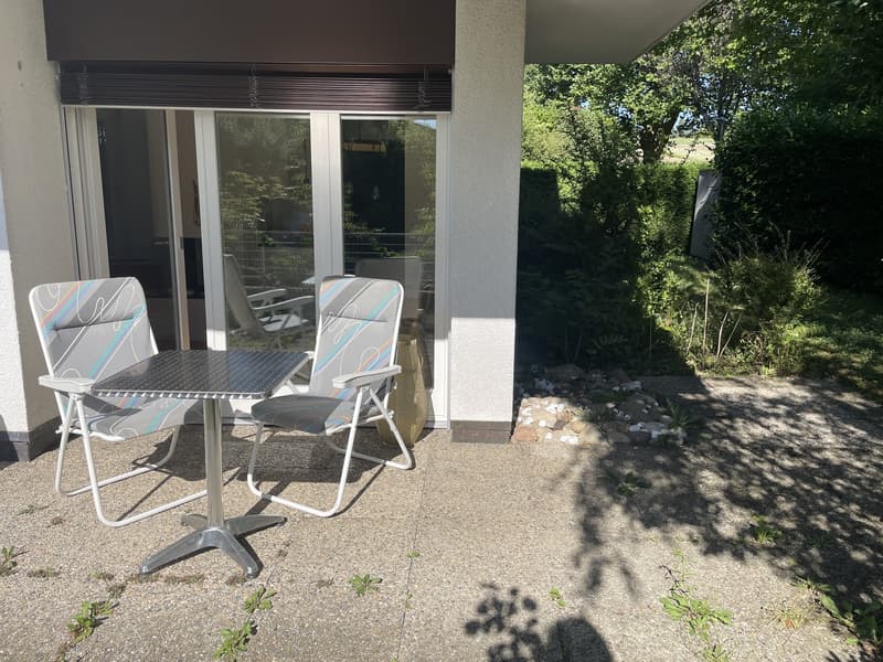 Cheminée, Badewanne mit Fenster, Terrasse & Garten in Küsnacht (4)