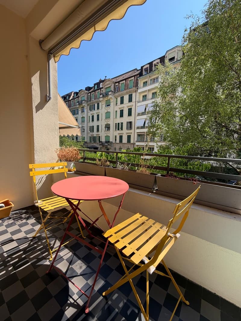 Reprise de bail Avenue Gaspard Vallette, Champel, Genève. Dès le 1er septembre (reprise anticipée possible au 15 août). (5)