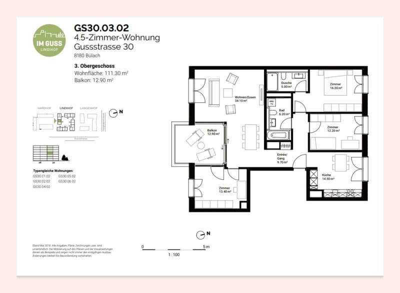Nachmieter gesucht für moderne Wohnung im Bülach (7)