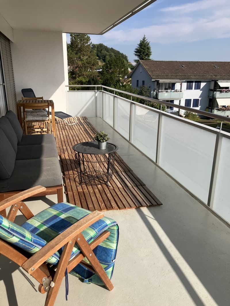 Helle 2ZimmerWohnung mit grossem Balkon am Fusse des Uetlibergs (4)