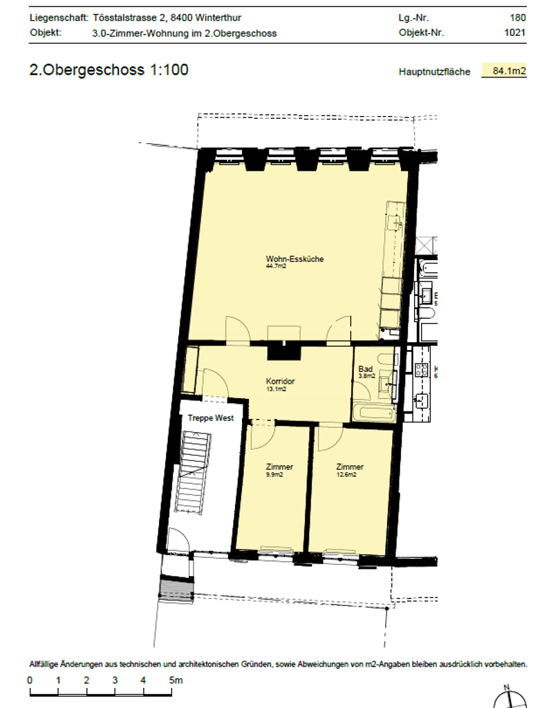 Charmante 3-Zimmer-Altbauwohnung in Winterthur ruhig und zentral gelegen (8)