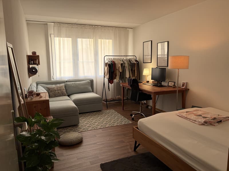 6 Monate zur Untermiete! Ruhige, zentral gelegene 2-Zimmer-WG in Zürich ab 01.01.2027 (5)