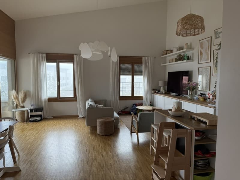 Appartement 5 pièces 3 chambres 2 salles de bains Balcon Place de parking obligatoire (1)