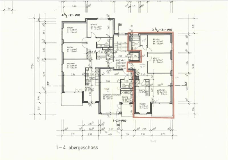 3 ½ rooms apartment, 7320 Sargans (2)