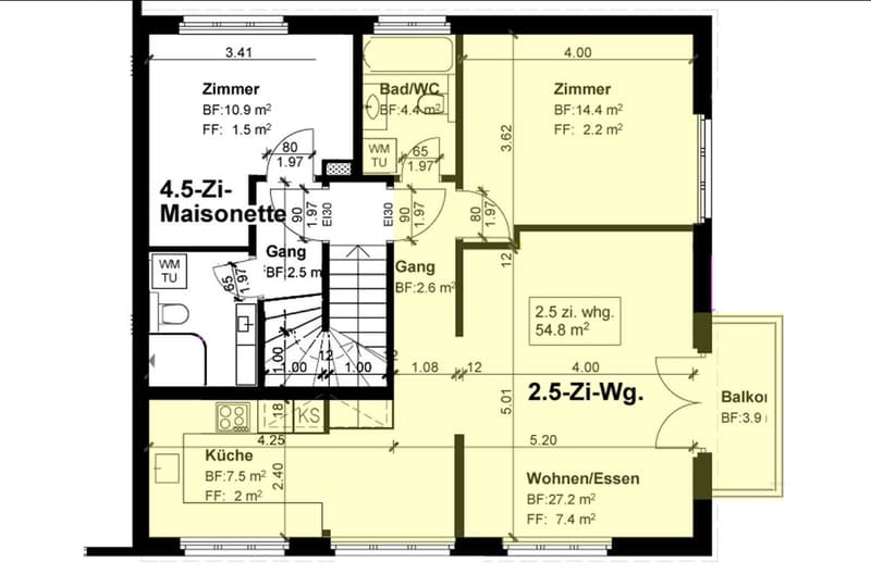 2 ½ Zimmer-Wohnung, 8197 Rafz ZH (7)