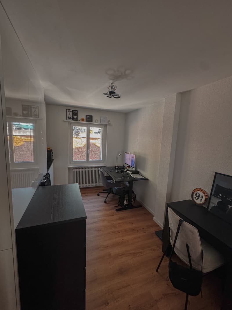 Moderne, lichtdurchflutete 2.5-Zimmer-Wohnung mit 15m² Balkon ruhig & direkt beim Bahnhof Möhlin (8)