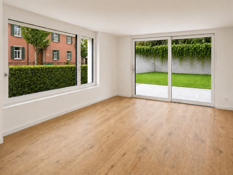 Erstbezug Stilvolle 1.5-Zimmer-Gartenwohnung im Herzen von Zürich-Enge (3)