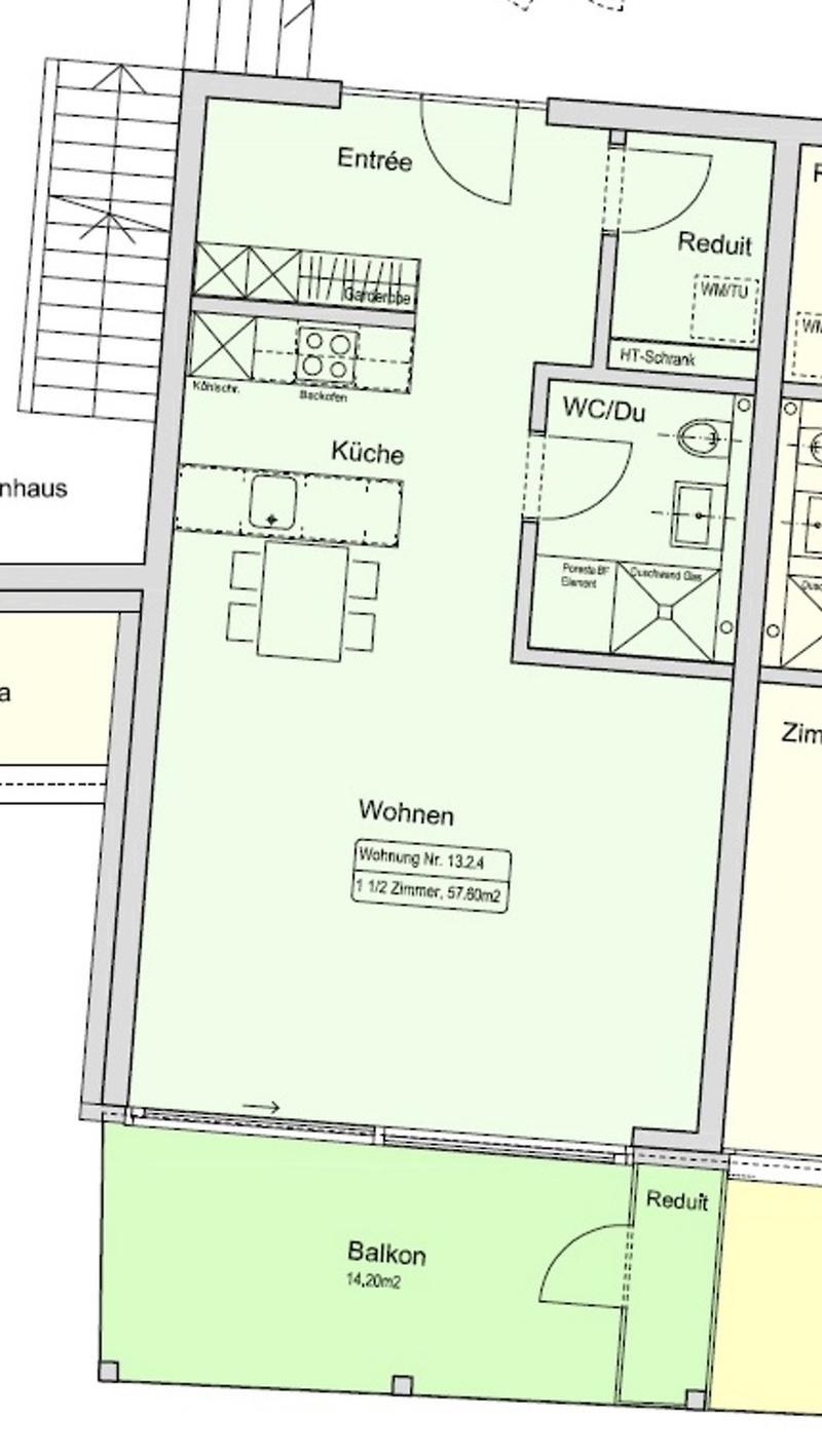 Grosszügige 1.5-Zimmer-Wohnung mit grossem Balkon in Lenzburg (6)