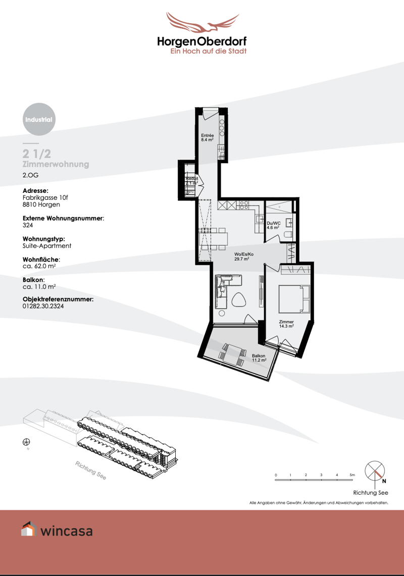 Nachmieter gesucht  2.5-Zimmer-Wohnung am Bahnhof Horgen Oberdorf (6)