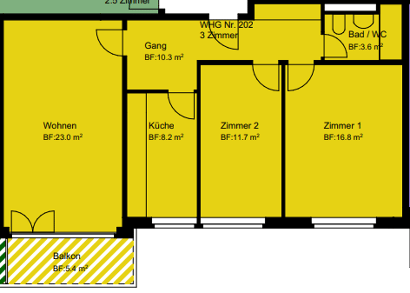 WG-Zimmer in 3er WG in Dietikon (6)
