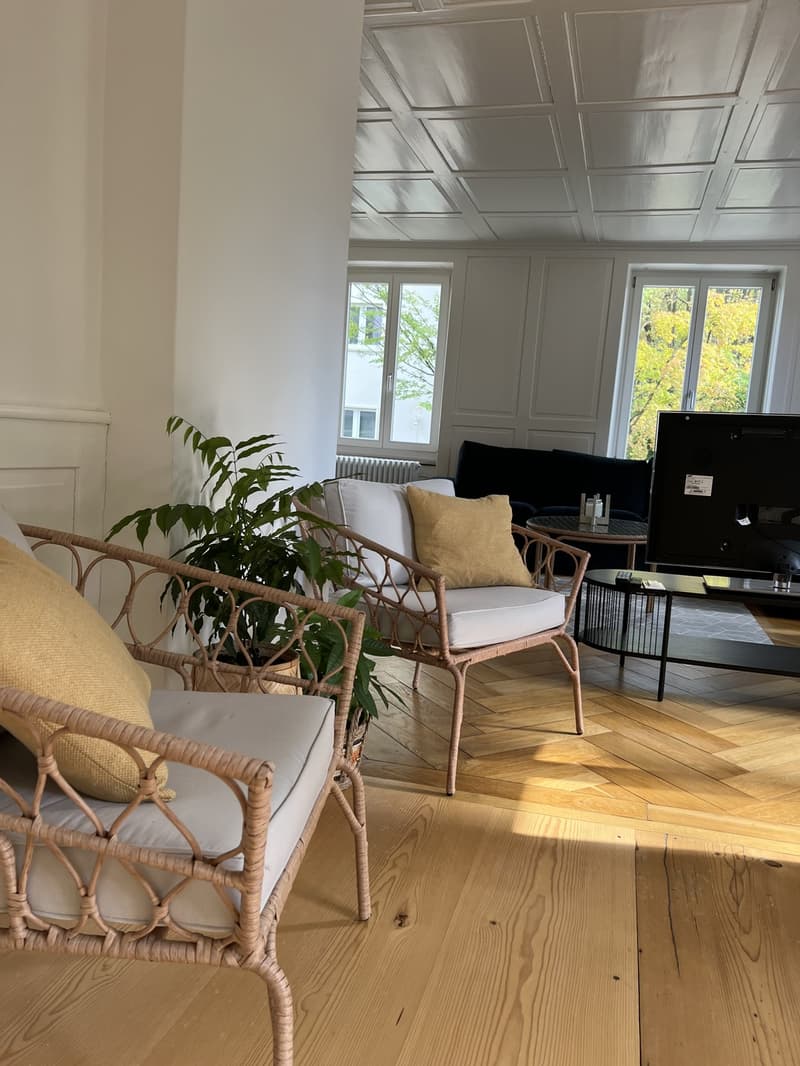 Helles Zimmer in schöner 3,5 Zimmer-Wohnung - ruhige & positive Atmosphäre (8)