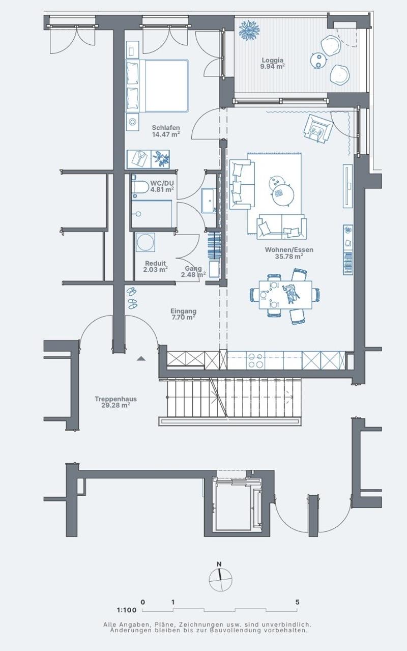 2.5 Zimmer Wohnung Neubau (5)