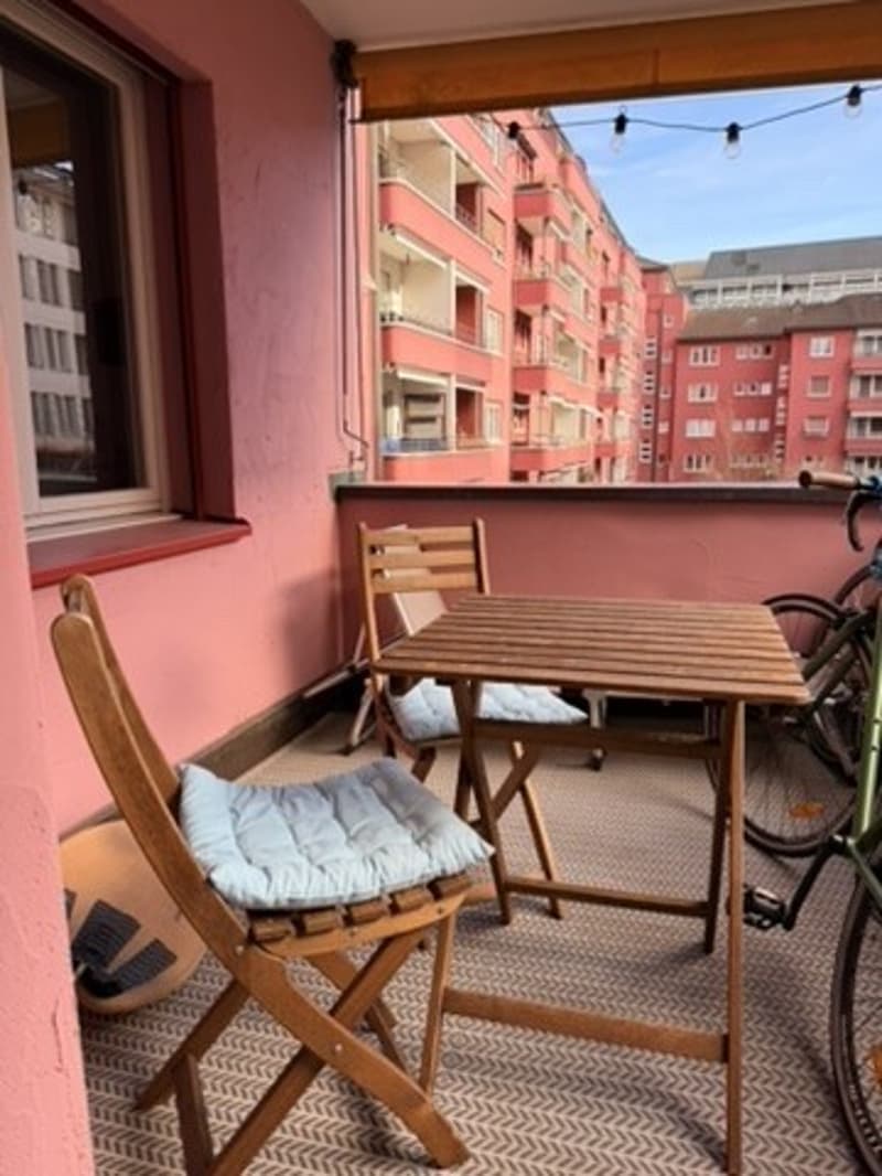 Only for 3 months: Bright Apt in Kreis 4 (Europaallee) (6)