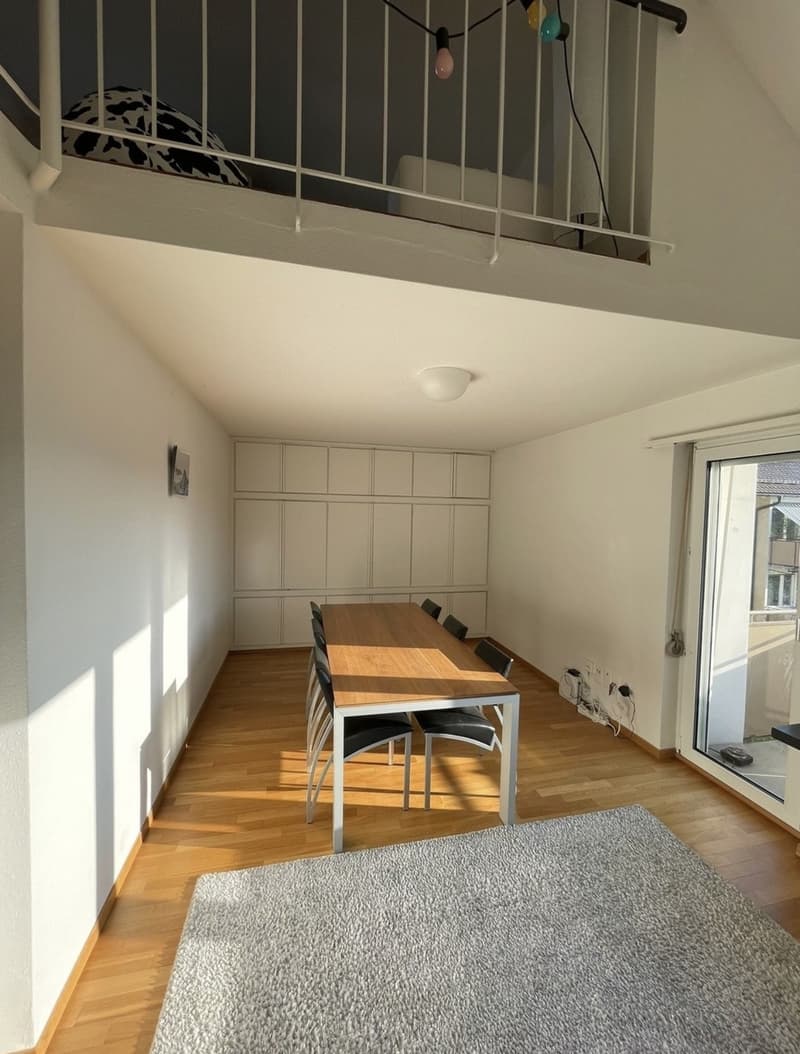 Looking for a 3rd Flatmate! Top Floor Attic Room with Private Bath, Balcony & Private Entrance (1)
