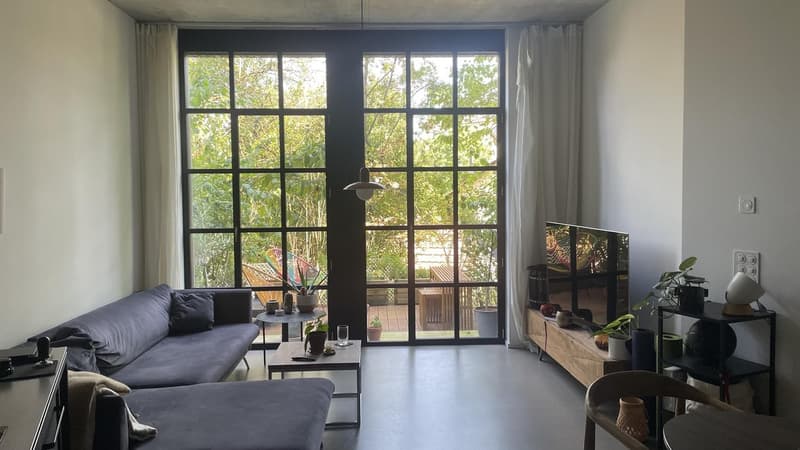 Gartenloft über zwei Stockwerke mit privater Terrasse (1)