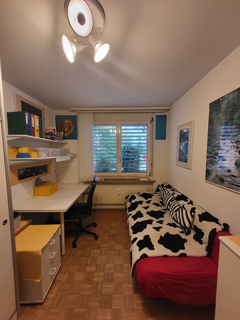 Möbliertes WG-Zimmer in grosser 3er-WG in Zürich-Höngg ruhig & im Grünen (2)