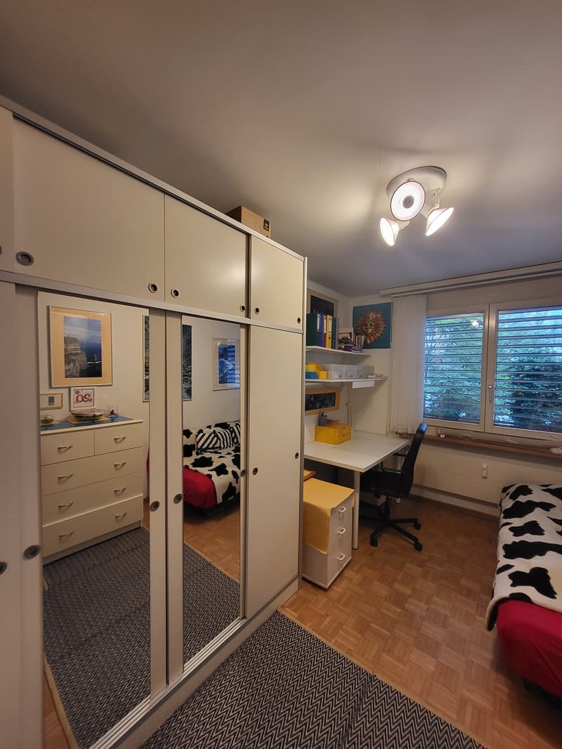 Möbliertes WG-Zimmer in grosser 3er-WG in Zürich-Höngg ruhig & im Grünen (5)