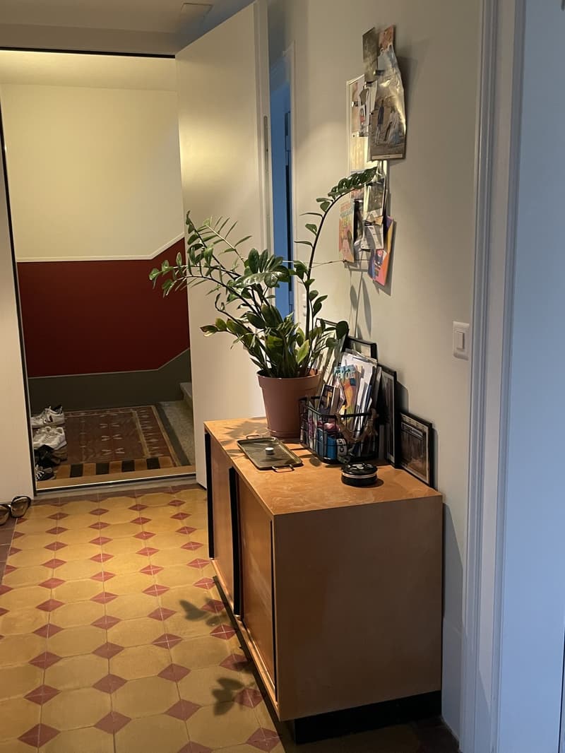 Zentrale, ruhige und lichtdurchflutete 3.5-Zimmer Altbauwohnung (möbliert) mit Homeoffice und Balkon, Oktober bis Dezember 2026 (7)
