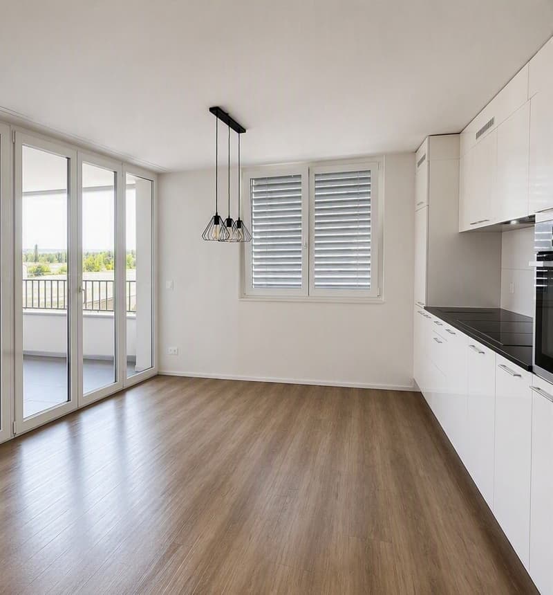 Schöne 2.5-Zimmer-Wohnung mit schöner Aussicht (4)