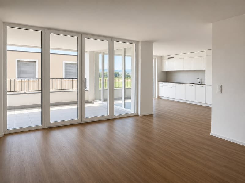 Schöne 2.5-Zimmer-Wohnung mit schöner Aussicht (1)