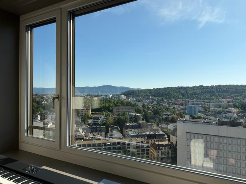 Moderne 2-Zimmer-Wohnung mit atemberaubendem Ausblick in Oerlikon (10)