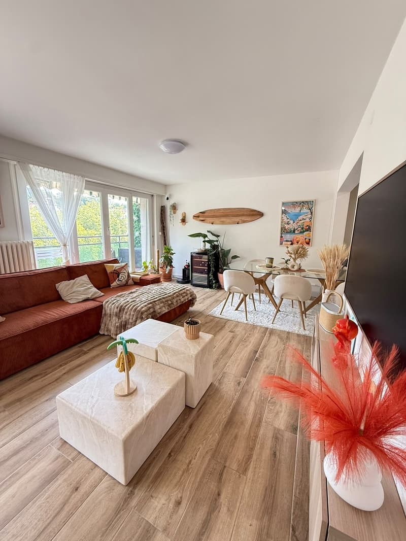 Appartement meublé de 3 pièces avec balcon - Au centre de Lausanne (12)