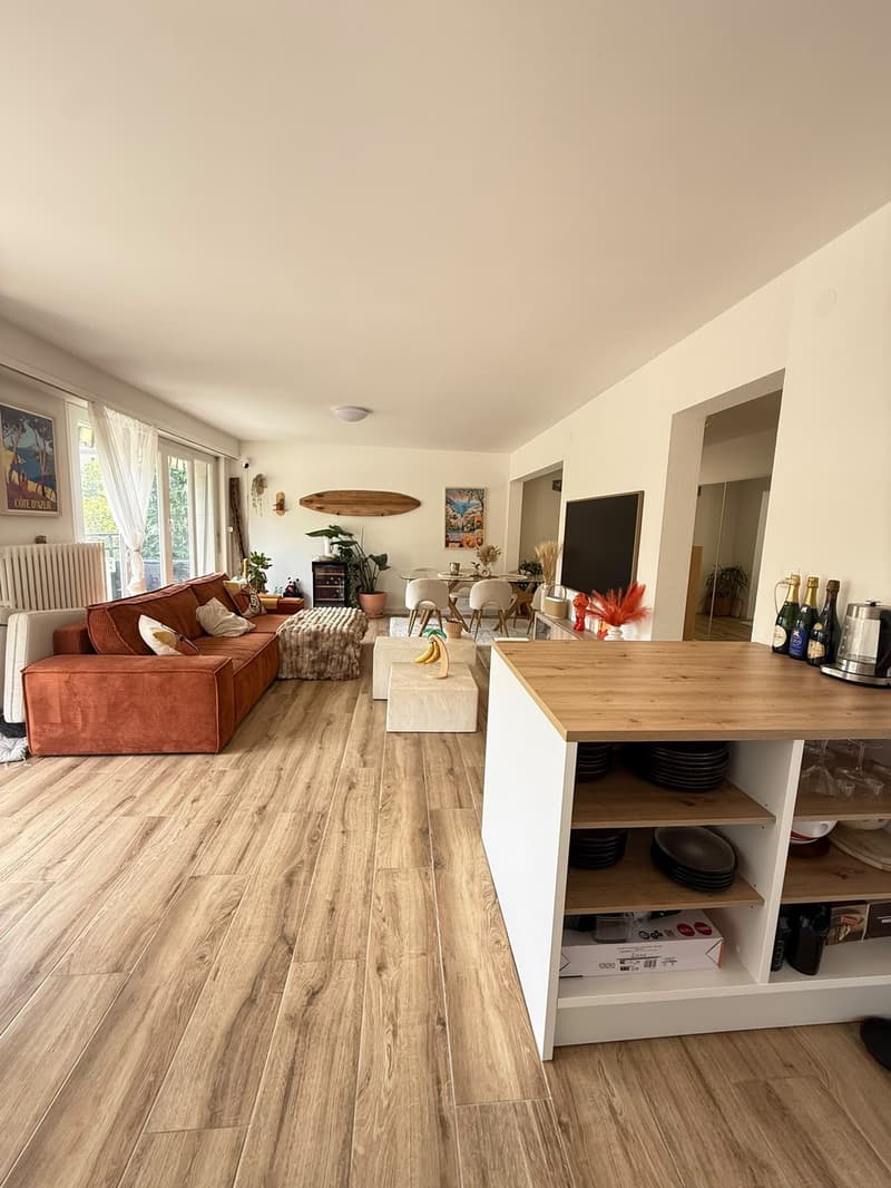 Appartement meublé de 3 pièces avec balcon - Au centre de Lausanne (5)