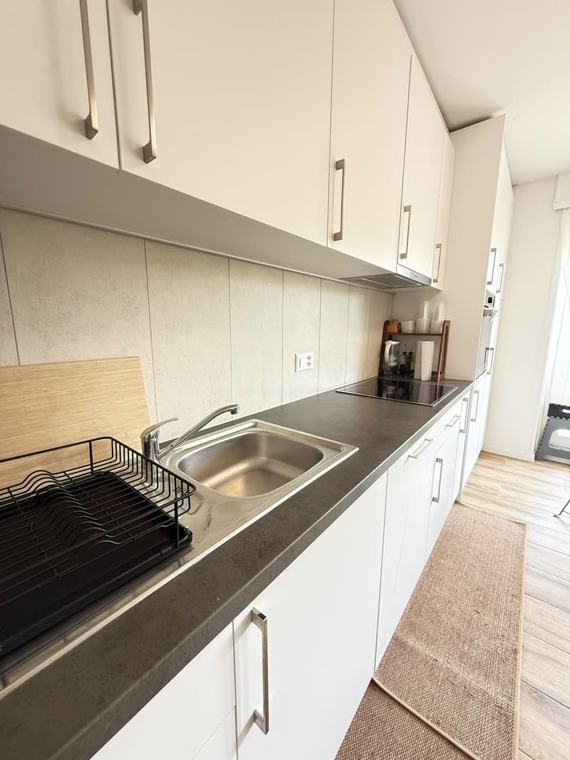 Appartement meublé de 3 pièces avec balcon - Au centre de Lausanne (6)