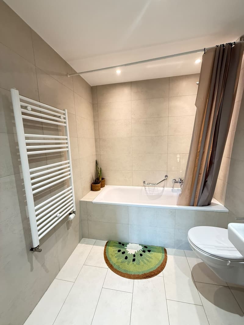 Appartement meublé de 3 pièces avec balcon - Au centre de Lausanne (9)
