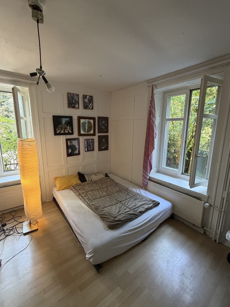 Room in shared flat in Wollishofen near lake (1)