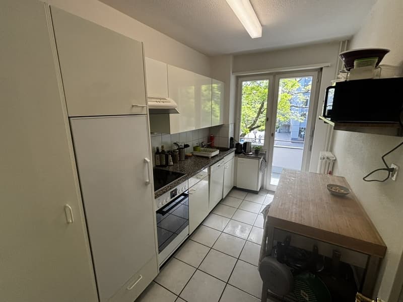 Large bright room (20m²) in a spacious flat  heart of Zürich (7)