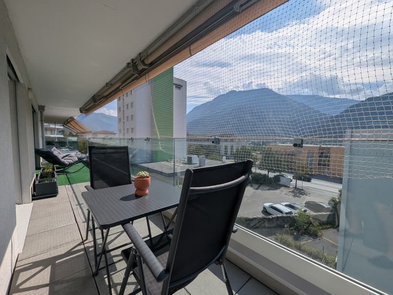 Appartement 3,5 pièces avec balcon et garage box à Sierre  disponible dès le 1er octobre 2026 (12)