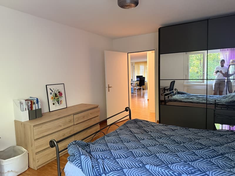 Möblierte Untermiete 2.5 Zi.  Wannerstrasse, Brunaupark (Zürich) // Furnished sublet, 2.5 rooms  Wannerstrasse, Brunaupark (Zurich) (6)