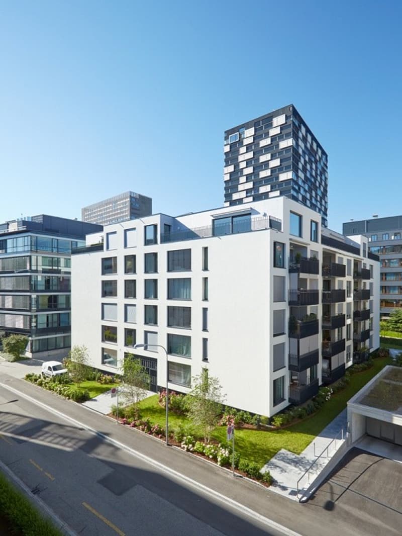 Hochwertig möbliertes 3.5-Zimmer-Penthouse mit zwei Terrassen im Kreis 5 (13)