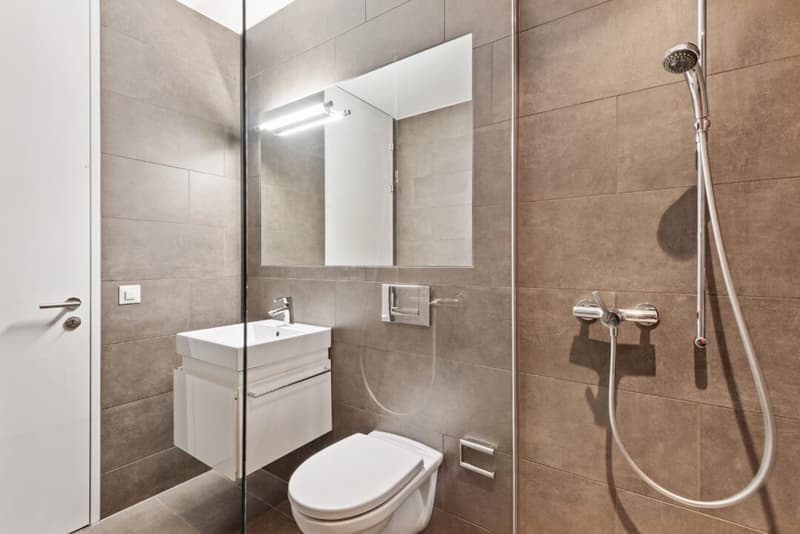bathroom with shower