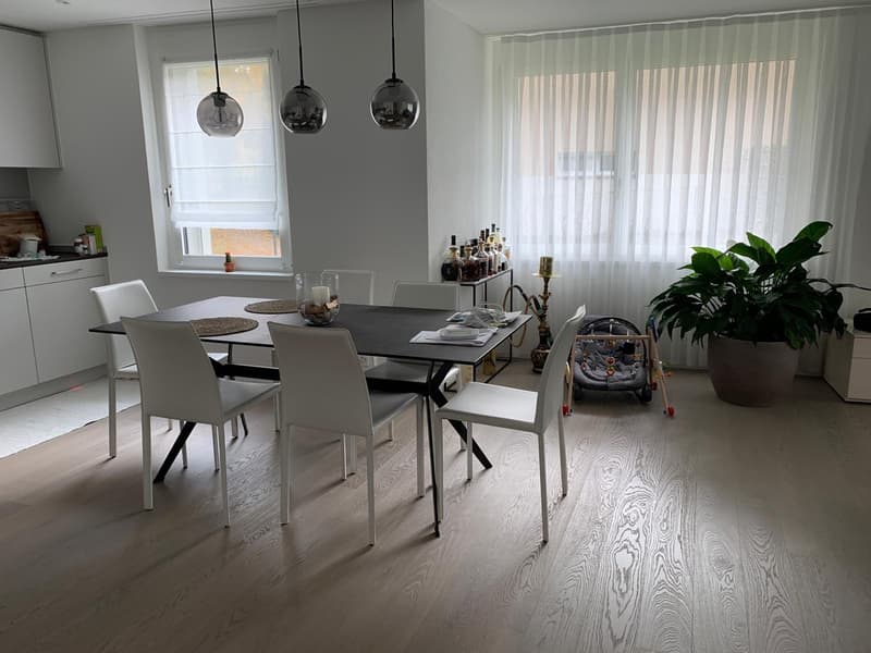 4,5-Zimmer-Wohnung mit Wintergarten und grossem Sitzplatz, zentral und ruhig (8)