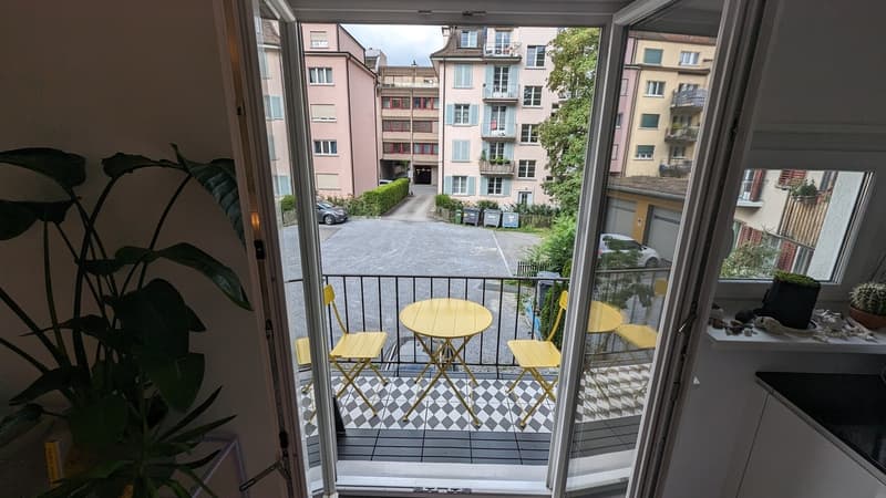 (Sept-Okt 2026) Wunderschöne möblierte 3.5-Zimmer Wohnung in Zürich, Wiedikon - Ihr perfektes Homeoffice-Paradies für 2 Monate Untermiete! (4)