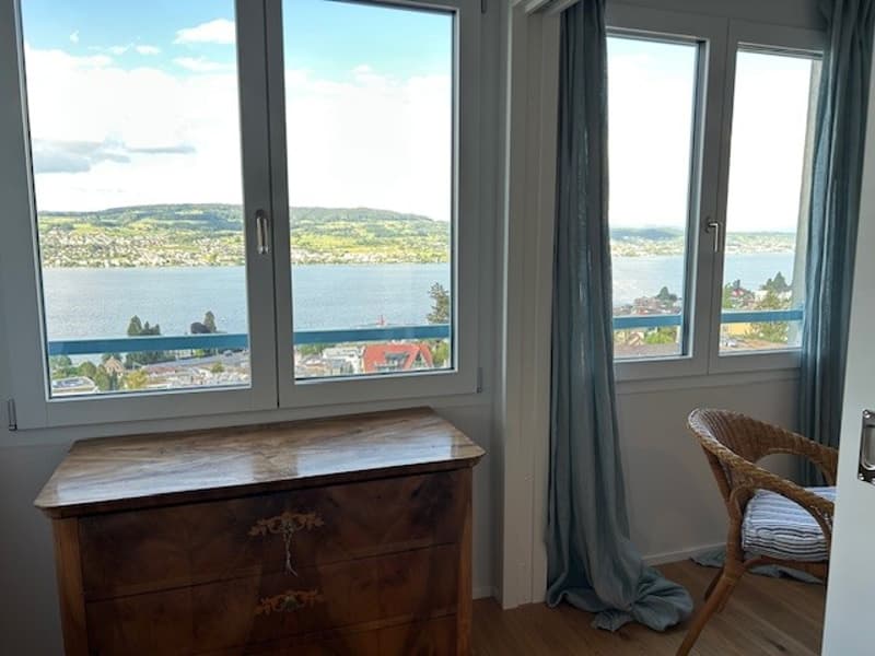 Freundliche, voll möblierte 2.5-Zimmer Wohnung (51.5 m²) mit Seesicht zur Untervermietung in Horgen Oberdorf (4)