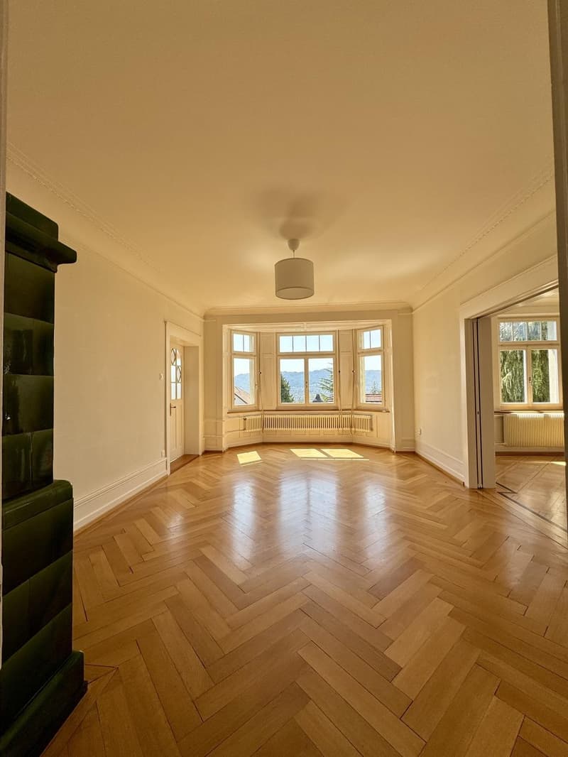 Helles Zimmer mit eigenem Büro in schöner Altbau-WG, Kreis 6, nähe ETH (5)